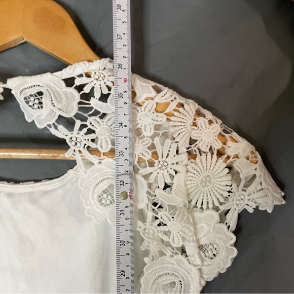 Lulus Romance Language White Backless Lace Dress - Picture 7 of 8